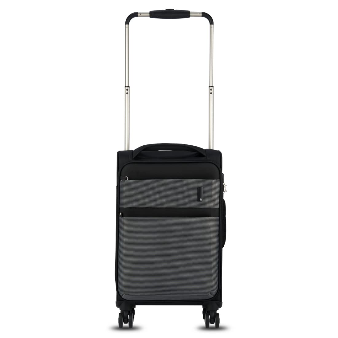 Polyester| World's Lightest Bag | Debonair-Small-Black-54Cm| Softsided| Cabin luggage | 8 Spinner Wheel Trolley Bag-image-48