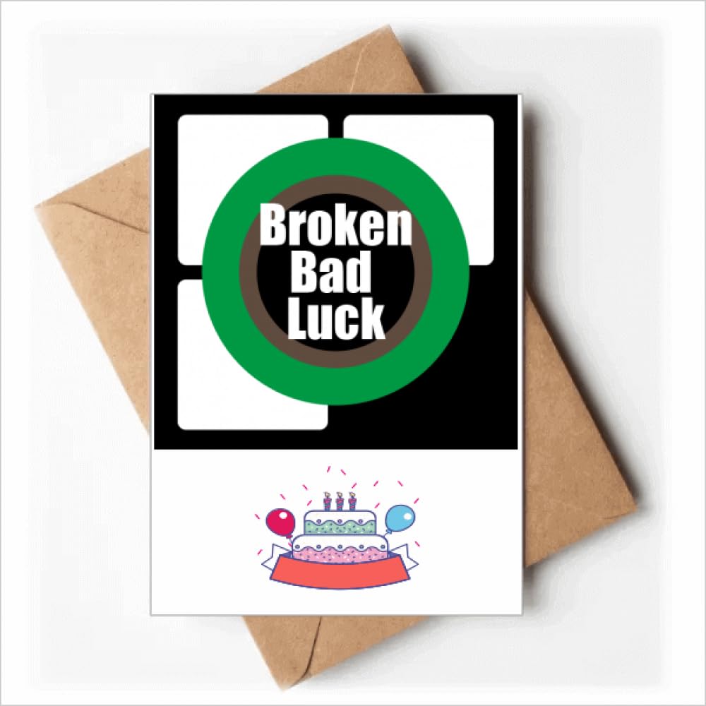 Happy New Year Day Happiness Happy Birthday Greeting Cards Envelopes Blank