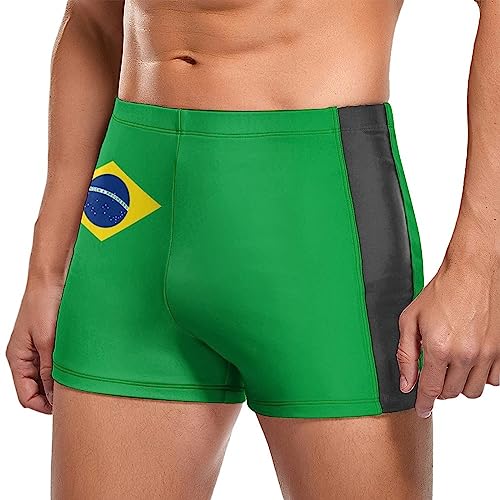 TAIZIYEAH Mens Swimming Trunk American Flag Swimwear Pant Swimsuit Beach Swim Shorts Soft2