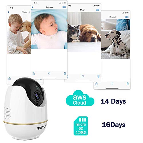 NETVUE Indoor Camera, Enhanced Security Camera with Advanced AI Skills for Pet/Baby/Nanny, 1080P FHD 2.4GHz WiFi Night… - Image 7