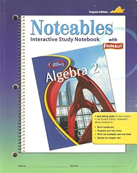 Paperback Noteables Interactive Study Notebook with Foldables Algebra 2 VA Ed. Book