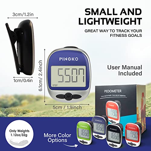 Pingko PK-793 Pedometer Portable Lcd Step Counter thumb #5