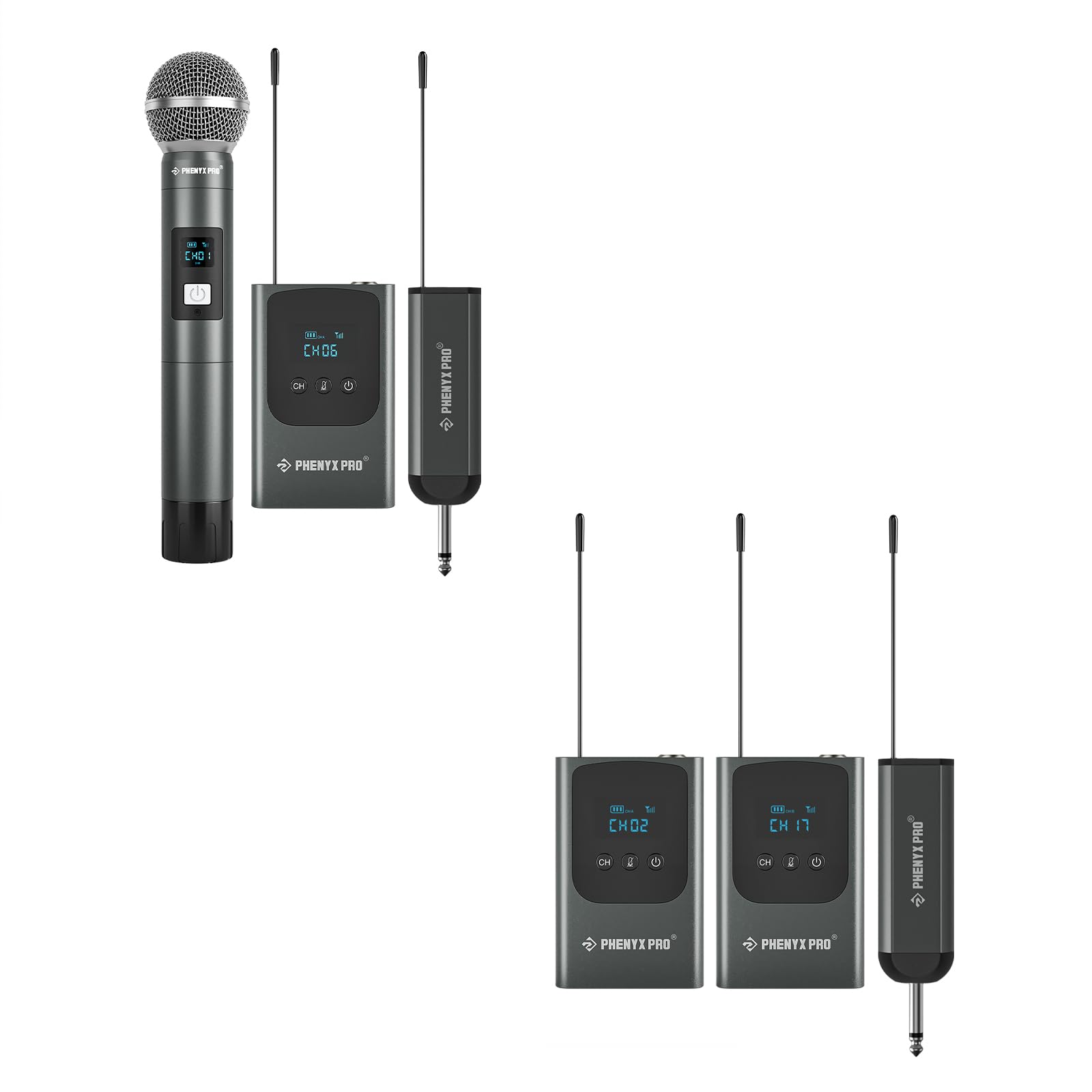 STOCK IAGE FOR SAPLE***** Phenyx Pro Wireless Icrophone Syste, True...