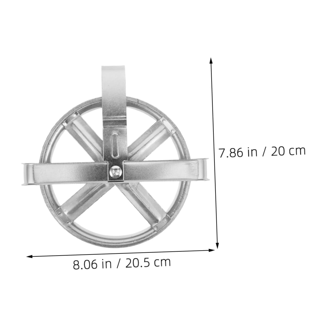 Levemolo 2pcs Heavy Duty Weatherproof Clothesline Pulley with Deep Groove Design for Outdoor Laundry Iron Wheel for Coats Blankets and More Easy Installation