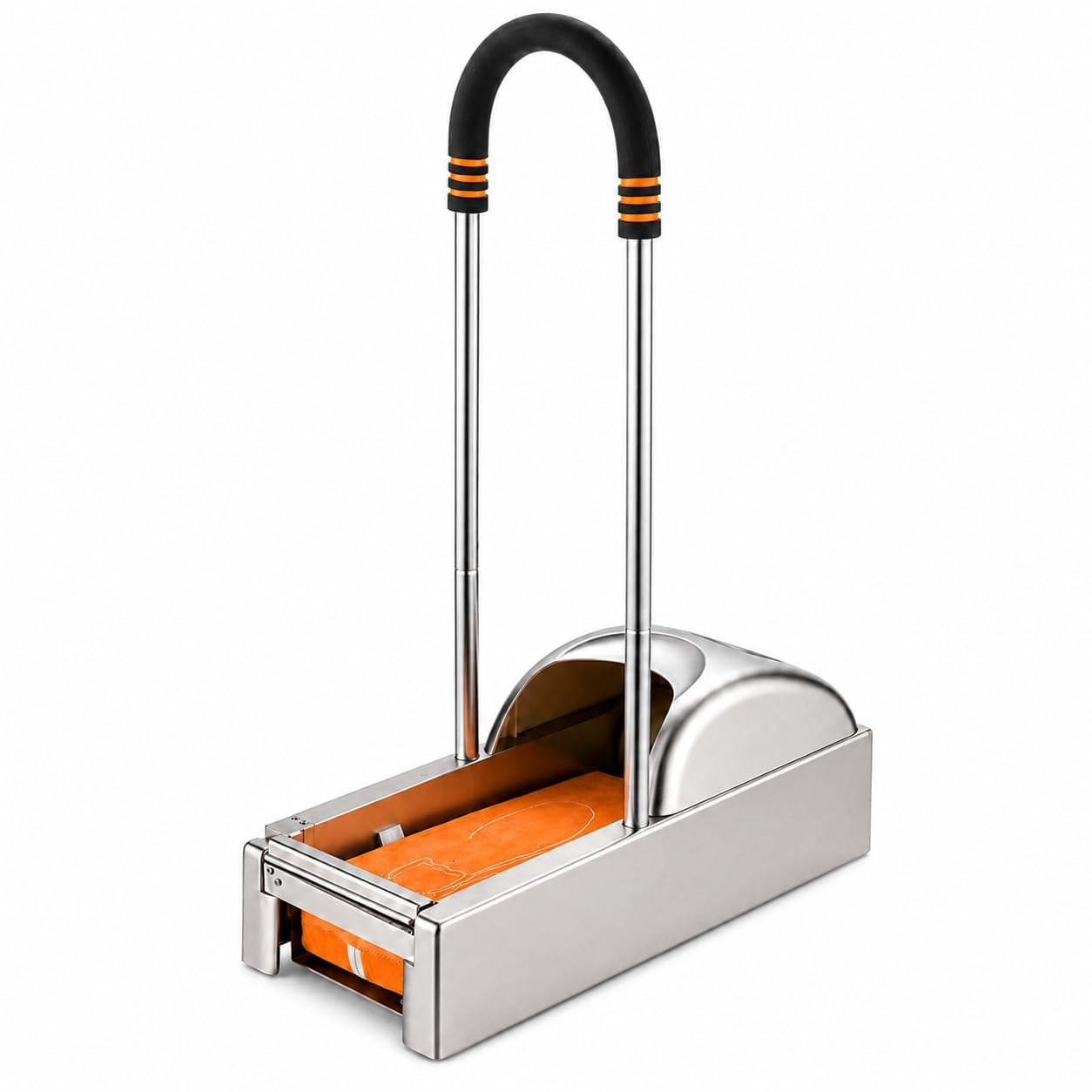 Máquina automática para cubrir zapatos, dispensador de película operado con