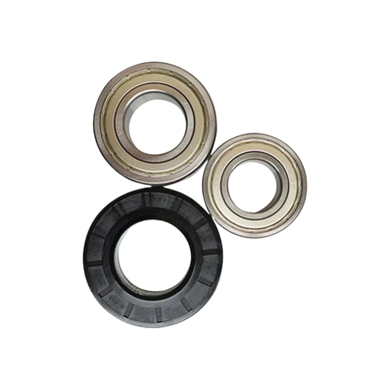 Niufenggeo D45.5 6206Rz 6207Rz Compatible For Samsung, D25 D30 D35 6203Rz 6204Rz 6204 6205 6205Rz 6206Rz Washer Parts, Laundry Drum Bearing(D45.5 6206Rz 6207Rz)