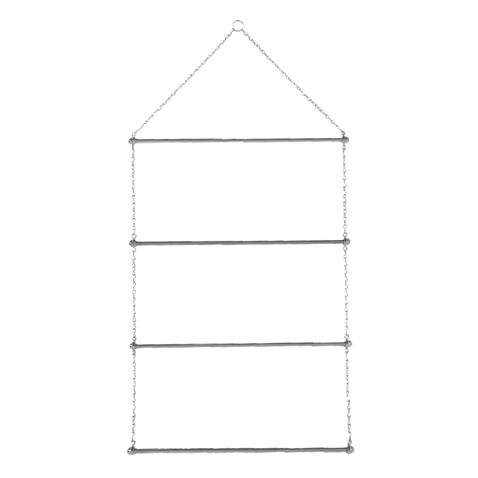 Denash Horse Blanket Rack con 4 Barre Appendiabiti, Folding Saddle Pad