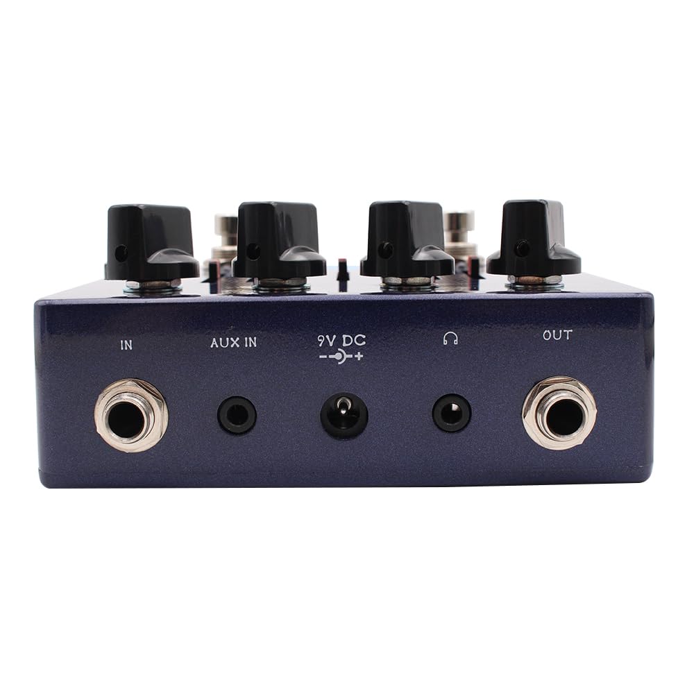 BETA ULTRA Basso Elettrico Distorsione Preamplificatore Effetto Pedale 6 Bande EQ Grafico Uscita Cuffie 1/8"