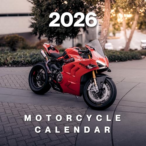 2026 Motorcycle Calendar | Version 2 | Sportbike & Superbike