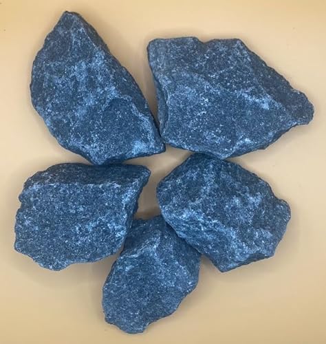 HCommerce Hochwertige vorgewaschene Saunasteine I passend für alle Saunaöfen I hitzebeständig I Körnung 32-56mm I 2.5 Kilogramm