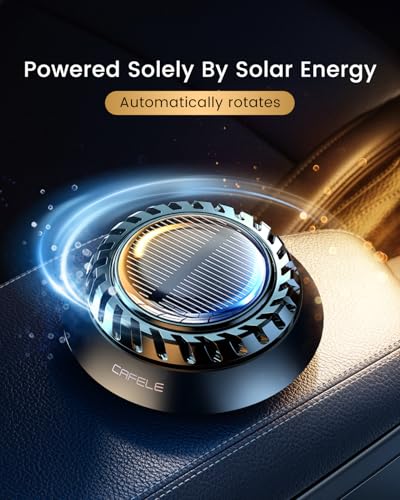CAFELE Solar-Powered Car Diffuser
