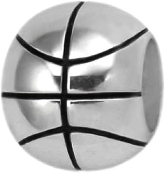 Basketball Charm Bead
