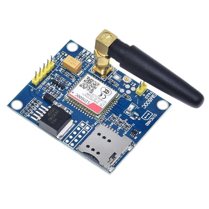 SIM800C GSM GPRS Shield Module with TTL Level Converter and Bluetooth TTS DTMF Support Microphone Audio Interface Compatible with UNO Rduino Boards-image-26
