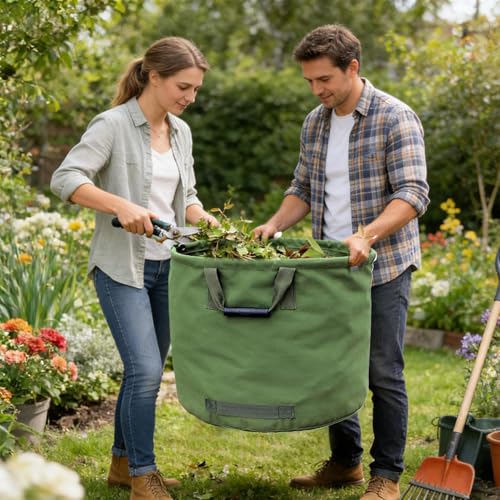 Sac à gazon pour jardin robuste en matériau durable - 5