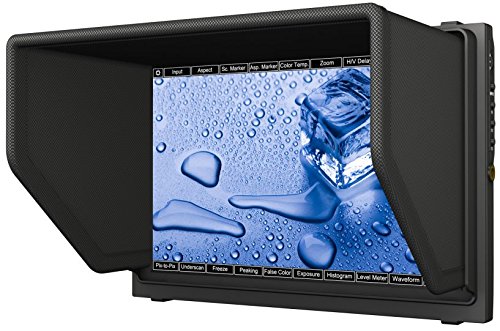 Image of LILLIPUT TM-1018 /O /P 10.1 inch LED IPS Full HD HDMI in&Out Field Touch Screen on Camera Monitor with Advanced Functions Such as histogram, Waveform, Vector Scope & Audio Level Meter BY VIVITEQ INC