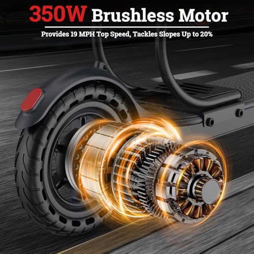 10/8.5″ E Scooter for Adults 19 MPH Sport Escooter 350W