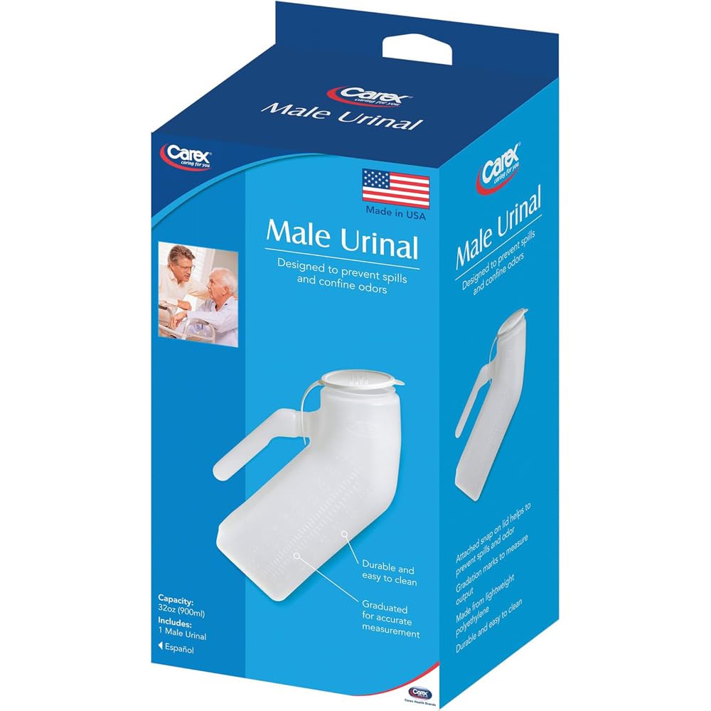 Carex Carex Urinal Male, 1 each (Pack of 2)