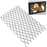 RunNico Fireplace Grate Ember Retainer,1...