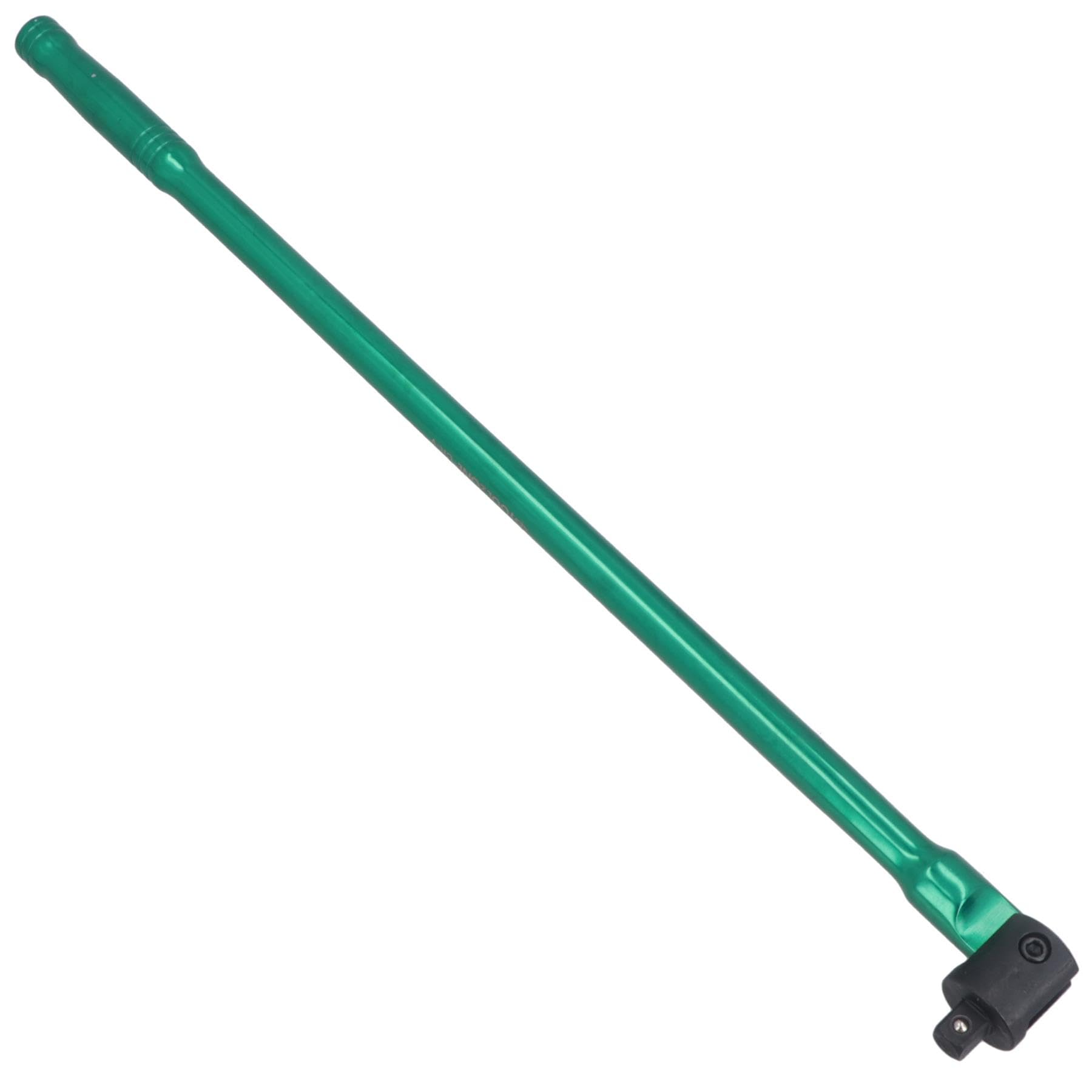 Ab Tools Green 1/2In Drive Breaker Power Knuckle Bar 600Mm 24 Inch Long Hi-Viz Flexi Head