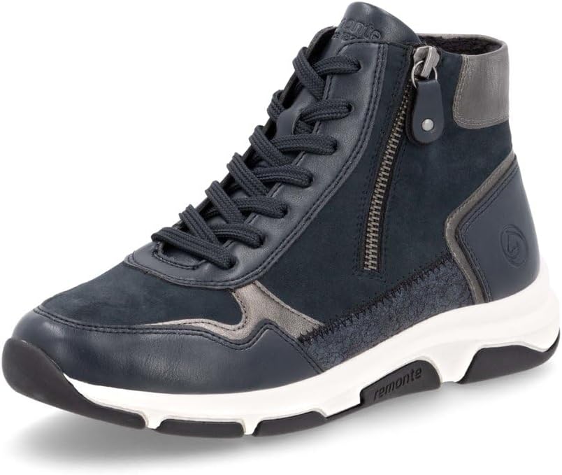 Remonte Dames R6705 Sneaker Low, Rood, 42 EU, rood, 42 EU