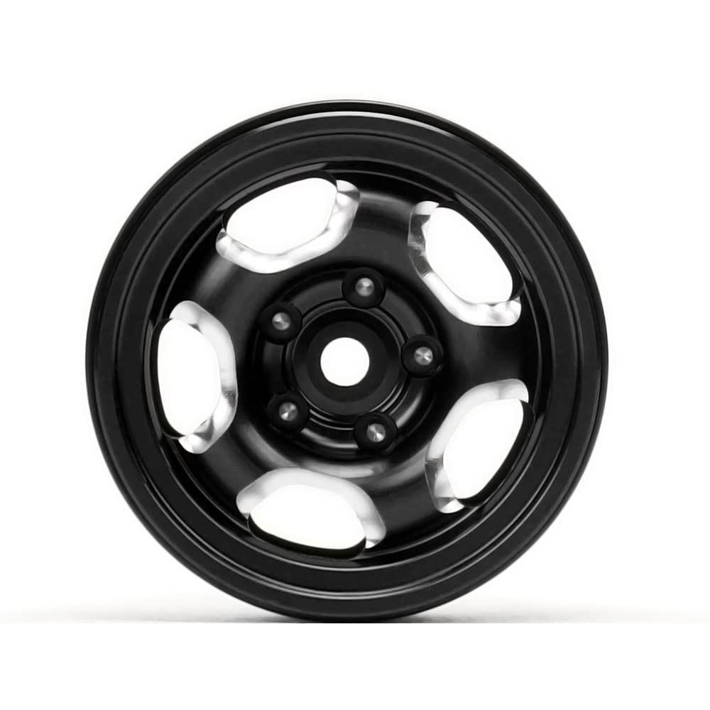 Cerchi Beadlock INJORA In Alluminio Per RC Crawler 1/24 1/18 | Offset