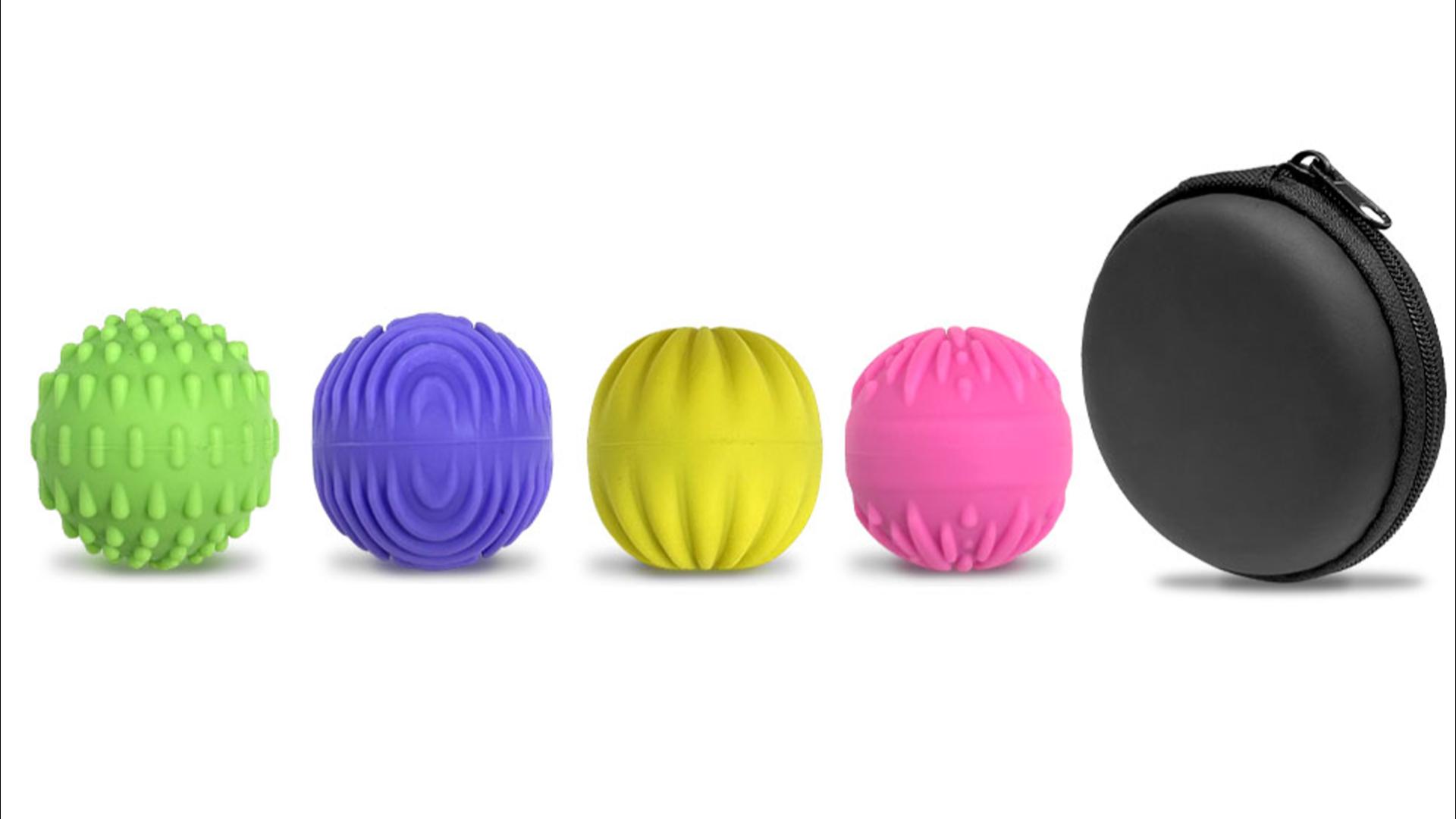 Magnetische Fidget Bälle 8 Stück - Silikon Stressball Anti-Angst Spielzeug
