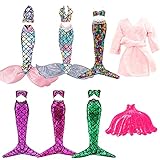 mermaid kleid schwarz Geschenk für Mädchen: Unsere Produkte können die Prinzessin im Traum eines Mädchens Wirklichkeit werden lassen. Perfekte Geschenke für Mädchen als Xmas-, Weihnachten-, Kindertag-, Geburtstag- und Feriengeschenke.