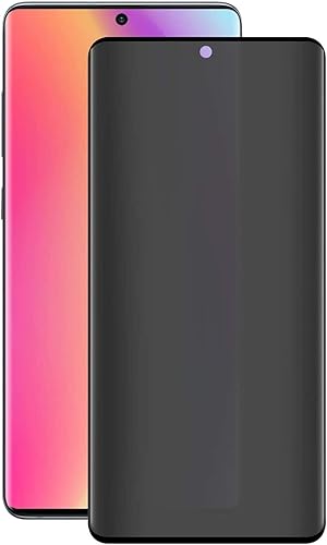 Protector de pantalla de privacidad de vidrio templado para Samsung Galaxy S8 S9 S10 S20 S21 Plus S20 Ultra S20FE S21FE Anti Spy Peep Film Fácil