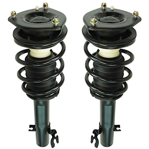 Image of TRQ Front Strut and Spring Assembly Set 2 Piece | For 2007-2015 Mini Cooper