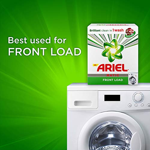 Image of Ariel Matic Liquid Detergent Front Load Refill Pouch, 2 Litre & Ariel Matic Front Load Detergent Washing Powder - 2 kg