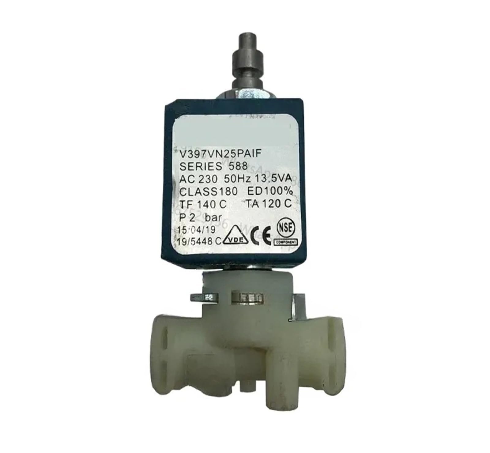 Piezas De Válvula Solenoide for Cafetera SERIE 588 V397VN25PAIF 13.5VA, Compatible Con CEME,V397 for Cafetera Limpiadora A Vapor