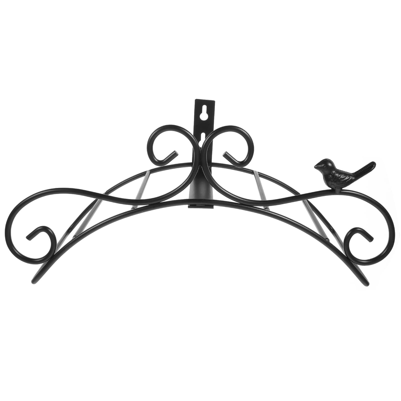 GANAZONO Soporte Manguera 1 de Hierro, Jardín Negro