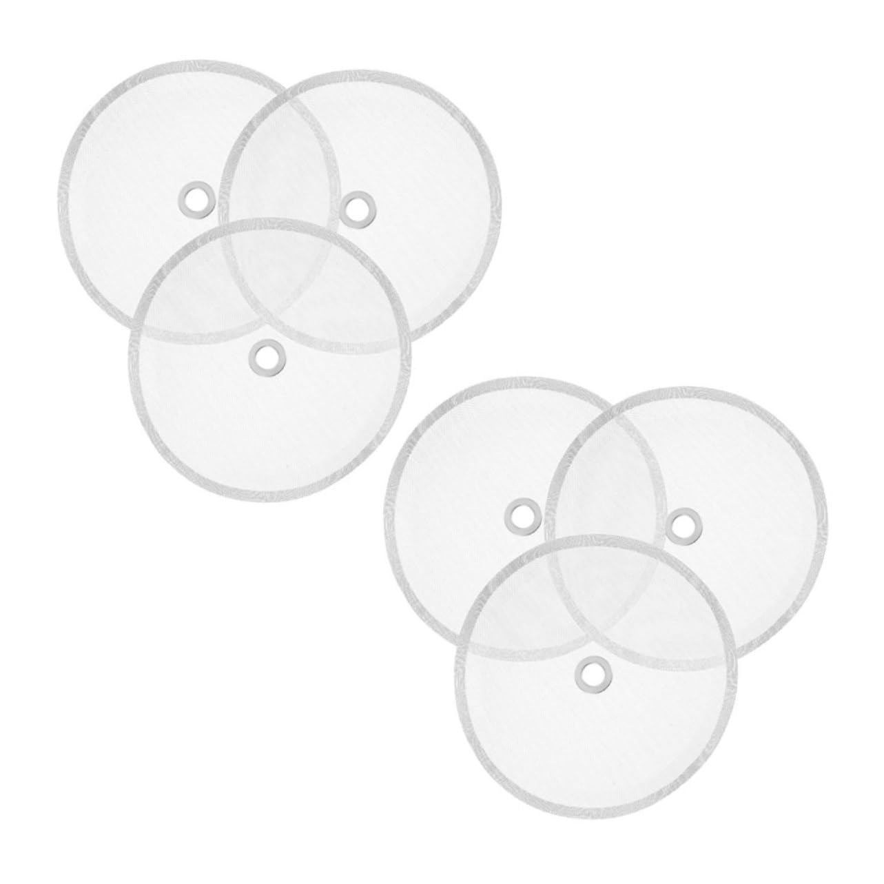 Amosfun 3 Set Di Filtri in Acciaio Inossidabile Per Macchina Per Caffè Espresso Filtri Per Caffè Riutilizzabili Strumento Di Filtraggio Manuale Facile Da Usare 6 Pezzi * 3