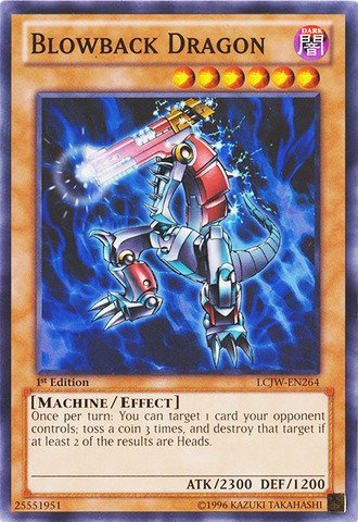 Yu-Gi-Oh! - Blowback Dragon (LCJW-EN264) - Legendary Collection 4: Joey's World - 1st Edition - Common