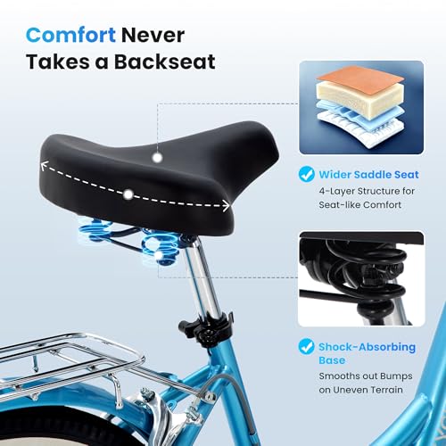 RegalRider Step-Through Beach Cruiser