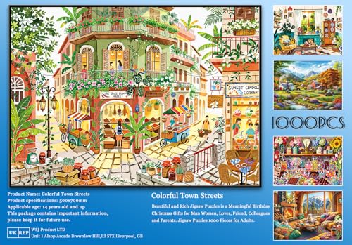 Puzzle Jigsaw 1000 Piezas Ilustracion 14+ Anos miniatura 6