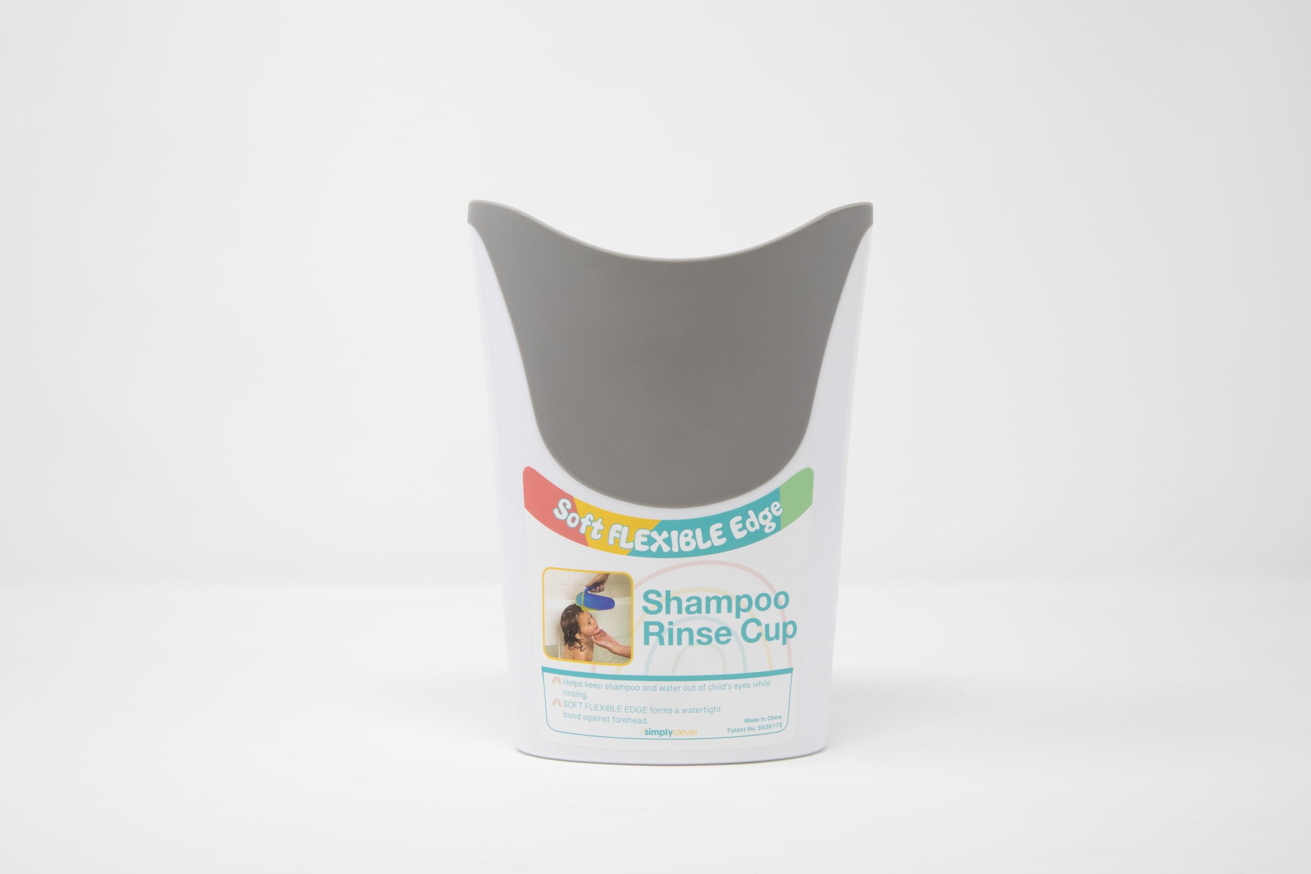 Stackable Rinse Cup Baby Rinser Baby Bath Pail Three-Color Choices