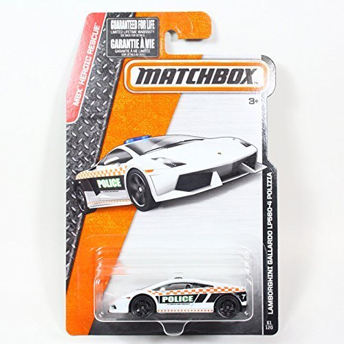 Matchbox 2015 Lamborghini Gallardo LP560-4 Police miniatura 2