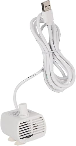 Mini Submersible Water Pump for Fish Tanks Aquariums Pet Water Dispensers Compact USB Powered