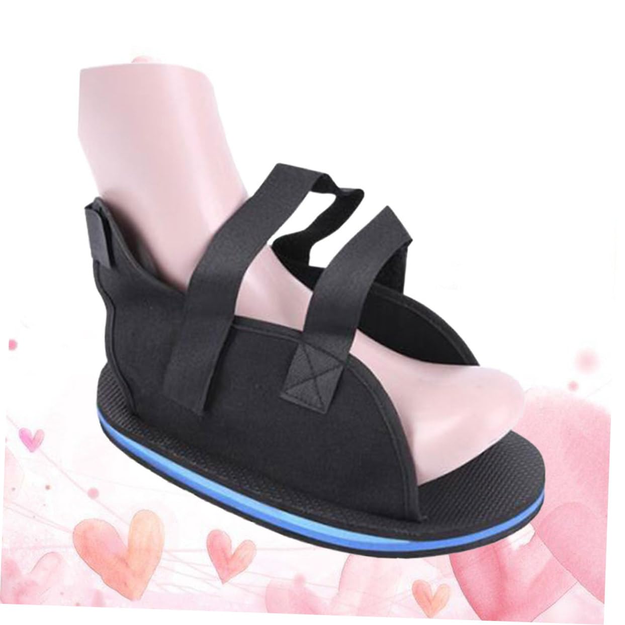 ARTSEWPLY Foot Fracture Rehabilitation Shoe Cover Ankle Support for Postoperative Protection Non Slip Design Easy to Clean for Lower Leg Injury