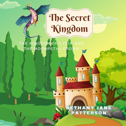 Diseño de la portada del título The Secret Kingdom