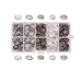 1 Scatola 60 Pezzi Coppette Copriperla Perline Lega & Ottone CCB