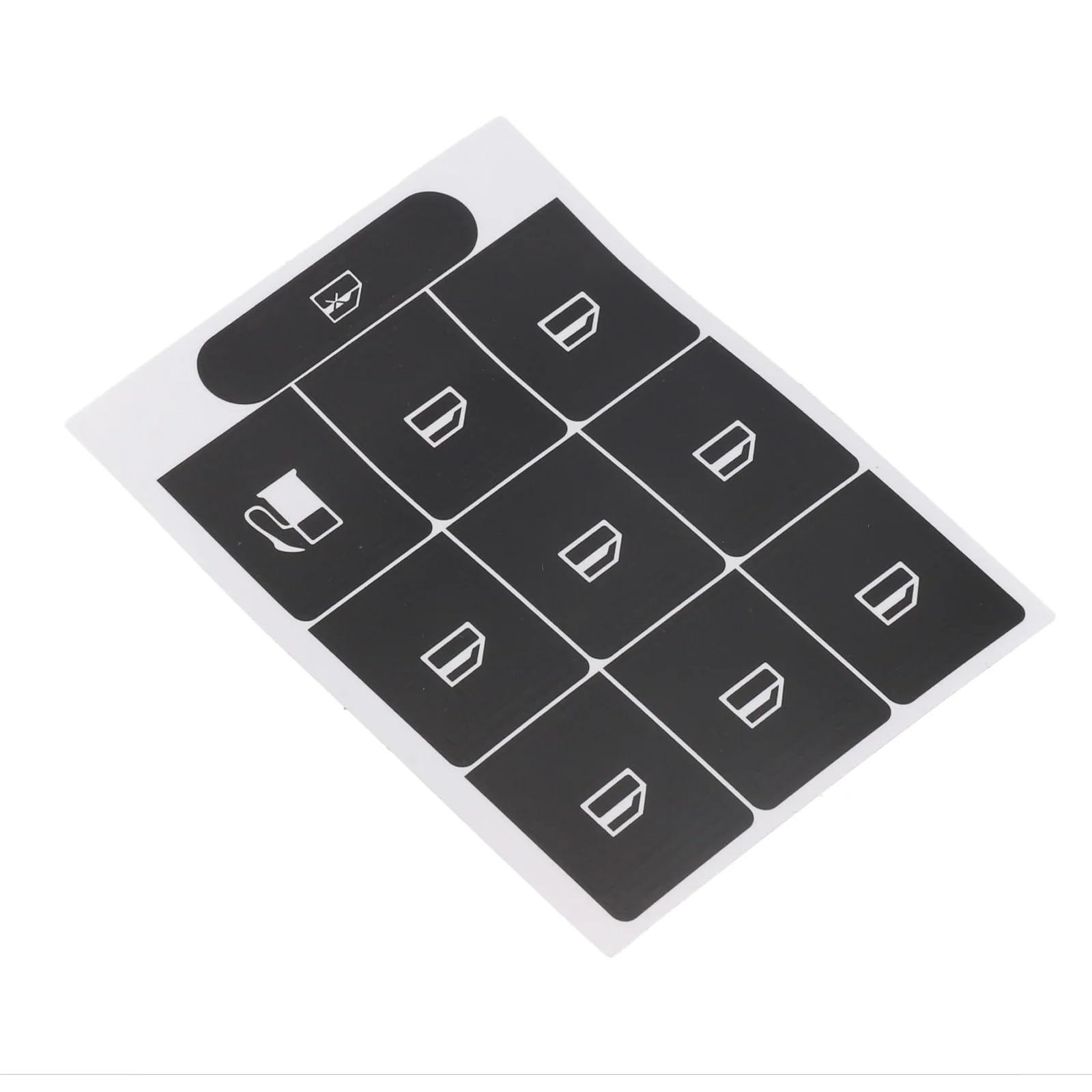 Wsbojxth One Color Repair Patch Compatible With Vw For Passat B6 Set Button Repai Sticker Stickers Car Of Stickers To Repair The Buttons Window Buttons Practical