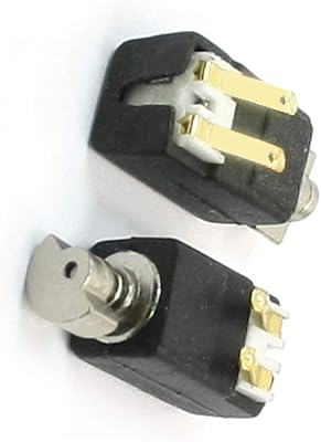 Aexit 2Pcs DC Electrical 3V 13000RPM Vibration Motor Black for Electric Motors Cell Phone