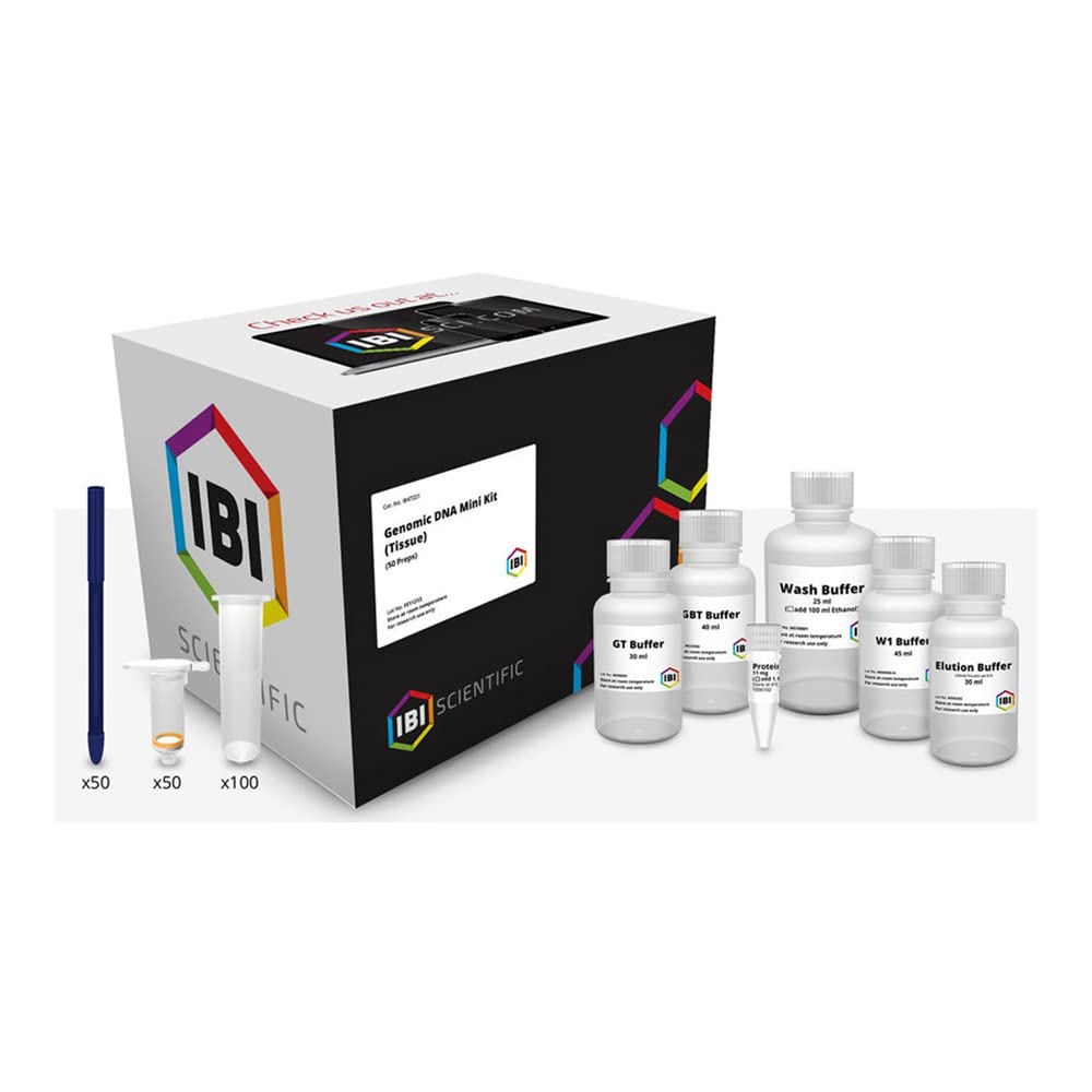 IB47221 Mini Genomic Tissue DNA Kit for 50 Preparations