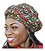 Red, Olive Green African Print Ankara Modu Hat Pre-tied Head wrap