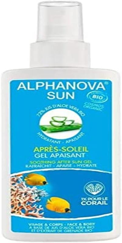 AlphanovaAfter sun gel with Aloe Vera & Pomegranate extract