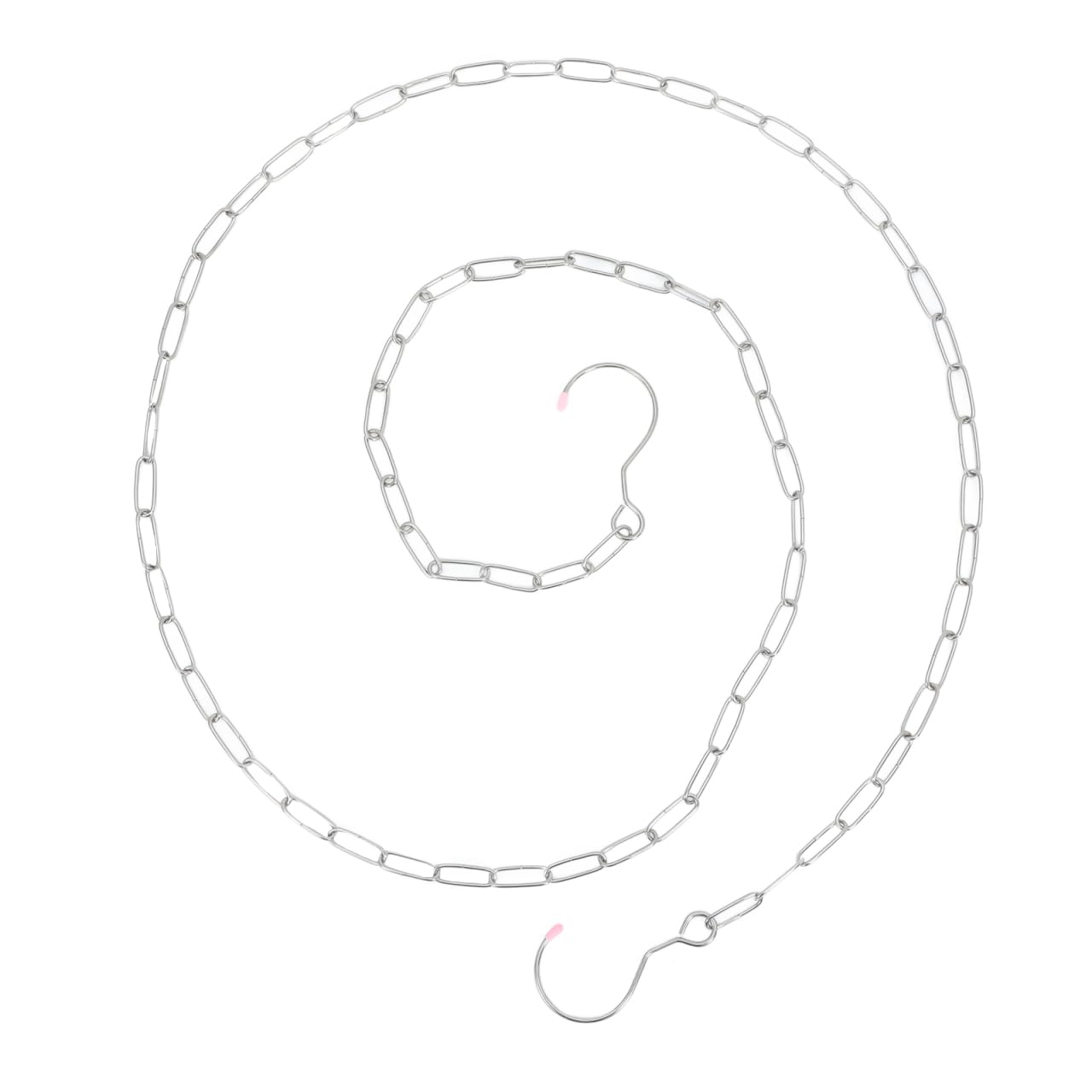 OFFSCH Stainless Steel Clothesline Portable Clothes Drying Chain for Indoor Outdoor Use Lightweight Travel Laundry Line with Strong Toughness for Camping Hiking and Home Drying