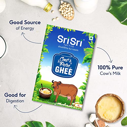 Sri Sri Ayurveda Cow's Pure Desi Ghee 1 L #TOP3