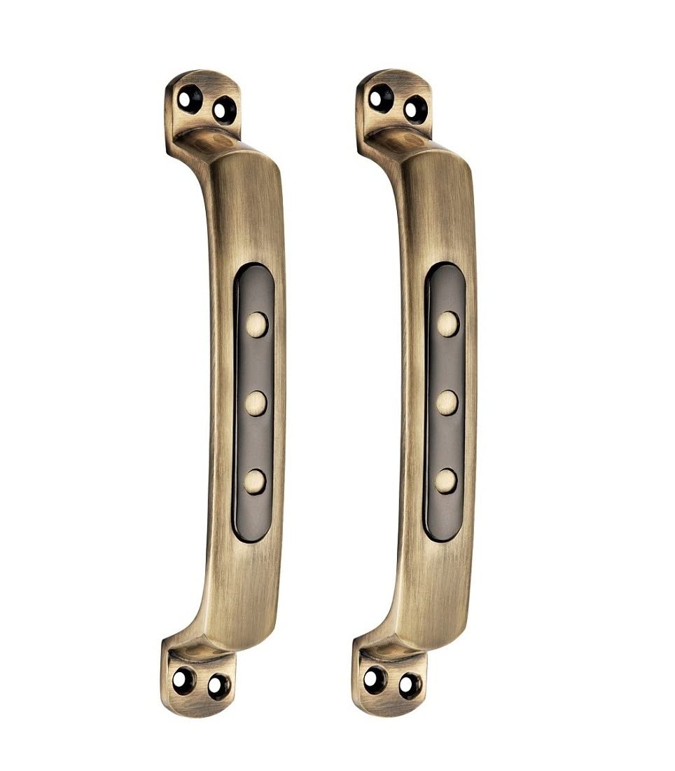 Shiv Sarika India Zinc Main Door Cabinet Pull Handle, Office Door & Home, Pack of 2,Stark, (7 Inch) (B09YH5Z6RF) Amazon Price History, Amazon Price Tracker